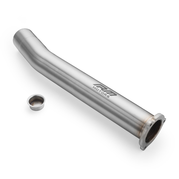 RM Motors Downpipe Decat Audi A7 Sportback 3.0 TDI +EGR Plug Uten Lyddemper