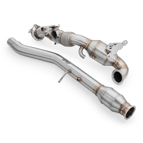 RM Motors Downpipe Seat Ateca 2.0 TSI OPF/GPF Med Katalysator OBD + Lyddemper