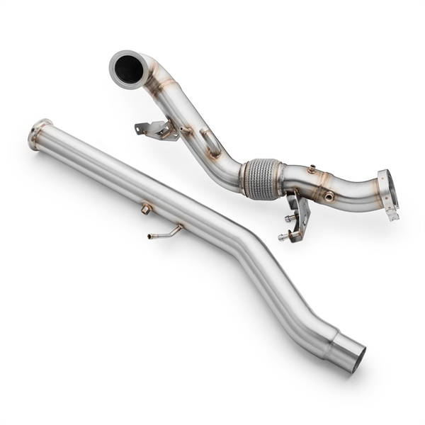 RM Motors Downpipe Seat Leon 2.0 TSI OPF/GPF Uten Lyddemper