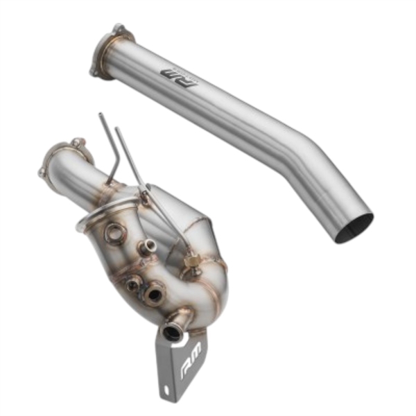 RM Motors Downpipe Set Audi A8 S8 / Quattro 3.0 TDI +Heat Shield MS + Silencer