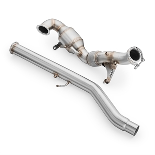 RM Motors Downpipe VW Golf 7.5R OPF/GPF Katalysator MS