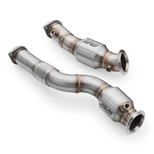 RM Motors Downpipe Med Katalysator BMW M3 Competition (G80, G81) S58B, M4 (G82 / G83) 3.0 S58, Katalysator - MS Uten Varmeskjold