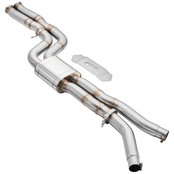 RM Motors Exhaust System for BMW M2 CS, M2 Competition (F87) S55 GPF/OPF Set With ( No Downpipe & Silencer )