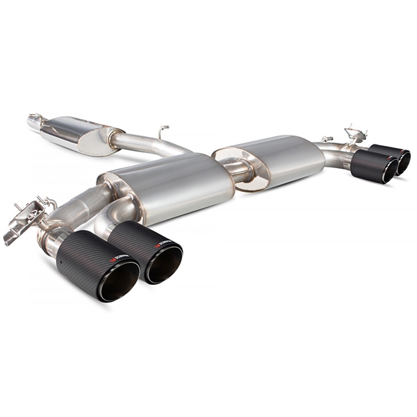 Scorpion Resonated GPF-Back System With Electronic Valves - AUDI SQ2 - Ascari