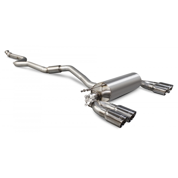 Scropion CAT-Back System With Electronic Valve - BMW M2 - Daytona