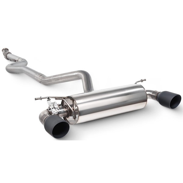 Scorpion Non-Resonated Cat-Back System With Valve BMW M135i (F20/F21) Including xDrive - Daytona Ceramic