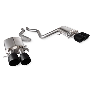 Scorpion Half System with Electronic Valves Land Rover Sport SVR 5.0 V8 - Ø114mm Polished Daytona Ceramic Trims