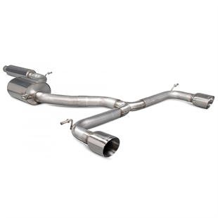 Scorpion Resonated Cat-Back System - VW MK7.5 Golf GTI (Non-GPF Model) - Daytona