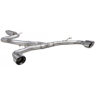 Scorpion Resonated Predator GPF-Back System - VW MK8 Golf GTI Clubsport - Daytona