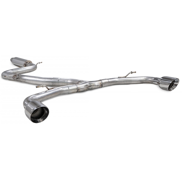 Scorpion Resonated Predator GPF-Back System - VW MK8 Golf GTI Clubsport - Daytona