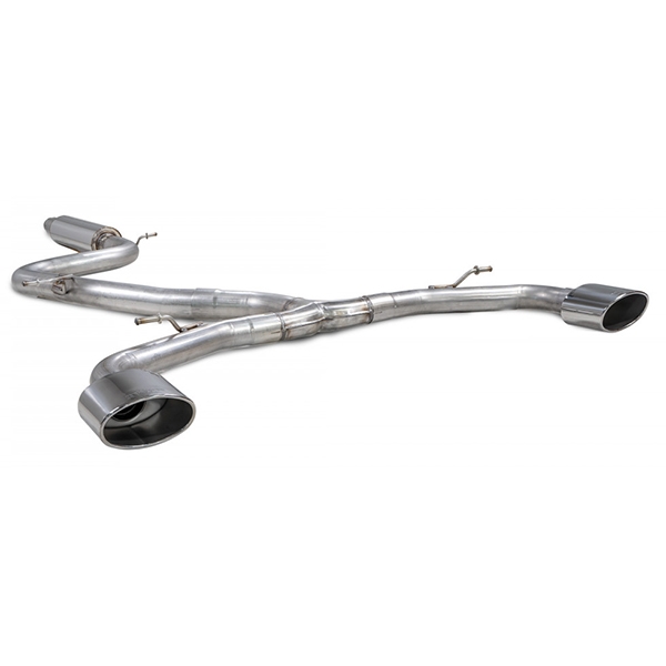 Scorpion Resonated Predator GPF-Back System - VW MK8 Golf GTI Clubsport - EVO