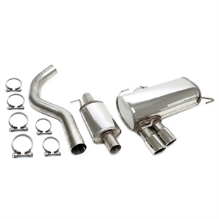 TA Technix Eksosanlegg I Rustfritt Stål 2x80 mm BMW 3-serie 318i/320i/320si Coupé E92, Cabriolet E93