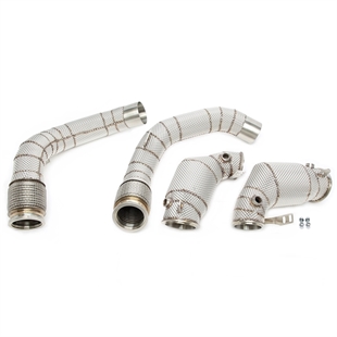 TA Technix Downpipe Med Varmeskjold Og Katalysator Converter BMW 5 Serie G30 (F90, F90N)