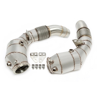 TA Technix Downpipe Med Varmeskjold Og Katalysator Converter BMW 5 Serie M5 F10