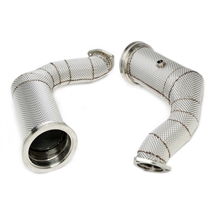 TA Technix Downpipe Med Varmeskjold Og Katalysator Converter Audi Q8 Type 4L (4M)