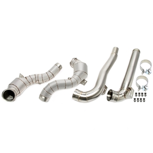 TA Technix Downpipe Med Varmeskjold Og Katalysator, Egnet For Mercedes-Benz AMG GT GTS/GTC/GTR C190/R190