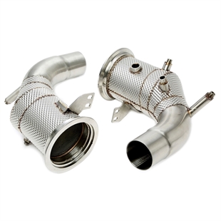 TA Technix Downpipe Med Varmeskjold Og Katalysator Porsche 911 Carrera 992