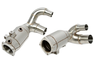 TA Technix Downpipe med varmeskjold og katalysator Porsche 911 Carrera/S Type 991