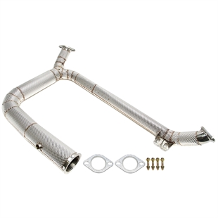 TA Technix downpipe med varmeskjold uten katalysator Porsche 718 Cayman Type 982