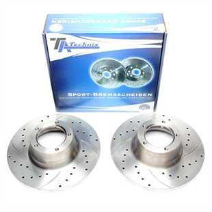 TA Technix Sport Bremseskivesett, Foraksel Ford Transit Box (72E, 71E)