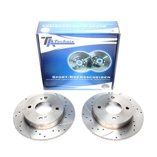TA Technix Sport Bremseskivesett, Foraksel Nissan Primera Traveler (W10)