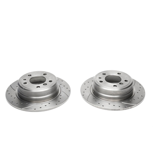TA Technix Sport Bremseskivesett, Bakaksel BMW 7 Serie Type E32