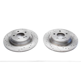 TA Technix Sport Bremseskivesett, Bakaksel Mercedes Benz S-Class W220