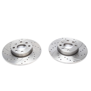 TA Technix Sport Bremseskivesett, Foraksel Opel Astra G Classic CC