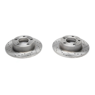 TA Technix Sport Bremseskivesett, Bakaksel Audi A6 Type 4B, C5