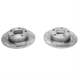 TA Technix Sport Bremseskivesett, Bakaksel Audi 100 Type 44, 44Q, C3