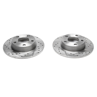 TA Technix Sport Bremseskivesett, Bakaksel Audi A6 Type 4B, C5