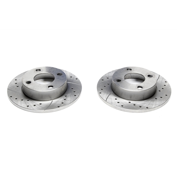 TA Technix Sport Bremseskivesett, Bakaksel Audi 100 Type 44, 44Q, C3