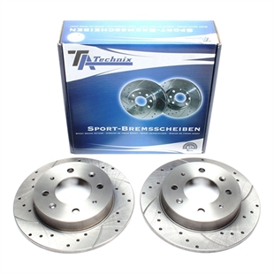 TA Technix Sport Bremseskivesett, Bakaksel Kia Cerato (LD)