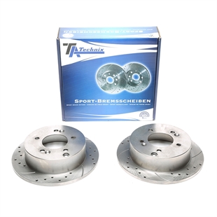 TA Technix Sport Bremseskivesett, Bakaksel Hyundai Sonata V (NF)