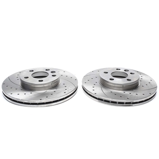 TA Technix Sport Bremseskivesett, Foraksel VW Transporter T4 Flatbed/Chassis Type 70XD