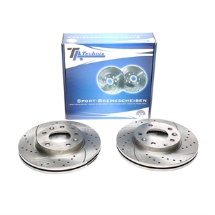TA Technix Sport Bremseskivesett, Foraksel Mazda 323 F VI (BJ)