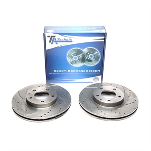 TA Technix Sport Bremseskivesett, Foraksel Mazda MPV II (LW)