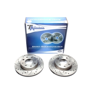 TA Technix Sport Bremseskivesett, Foraksel Honda Civic IV Hatchback (EC, ED, EE)