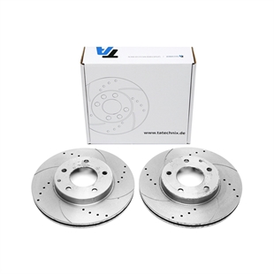 TA Technix Sport Bremseskivesett, Foraksel Mazda 323F V (BA)