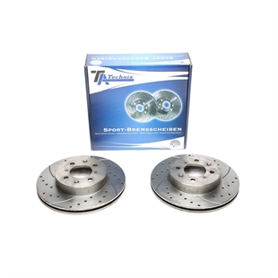 TA Technix Sport Bremseskivesett, Foraksel Honda Prelude III (BA)