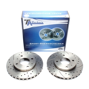 TA Technix Sport Bremseskivesett, Foraksel Hyundai Sonata II (Y-2)