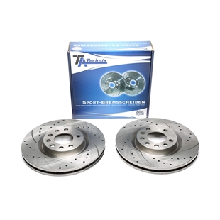 TA Technix Sport Bremseskivesett, Foraksel Fiat Croma (194_)