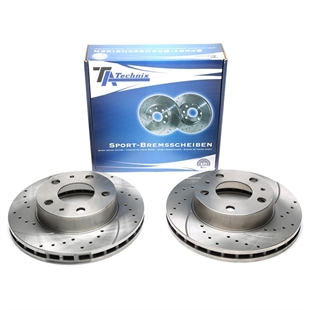 TA Technix Sport Bremseskivesett, Foraksel Peugeot Boxer Box