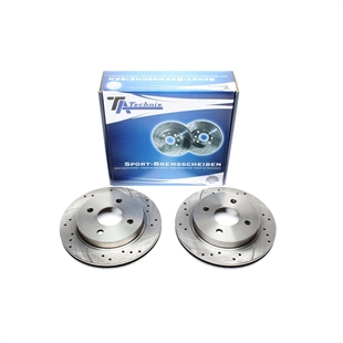 TA Technix Sport Bremseskivesett, Bakaksel Ford Cougar (EC_)