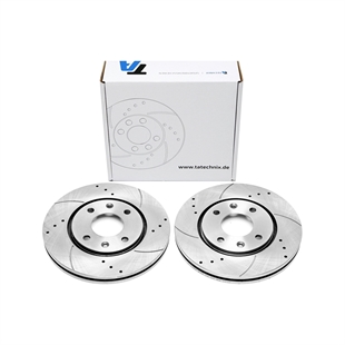 TA Technix Sport Bremseskivesett, Foraksel Peugeot 406 (8B)
