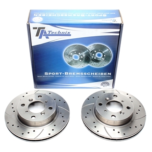 TA Technix Sport Bremseskivesett, Foraksel Suzuki Baleno (EG)
