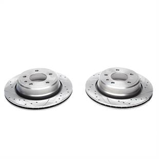 TA Technix Sport Bremseskivesett, Bakaksel BMW 7 Serie Type E32