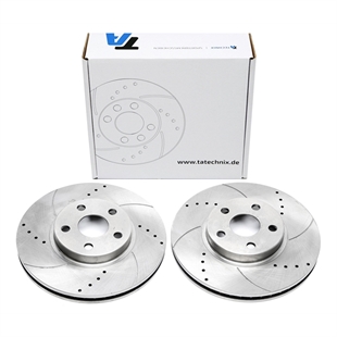TA Technix Sport Bremseskivesett, Foraksel Toyota Celica ZZT23