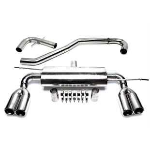 TA-Technix Duplex Catback system i rustfritt stål VW Golf 5