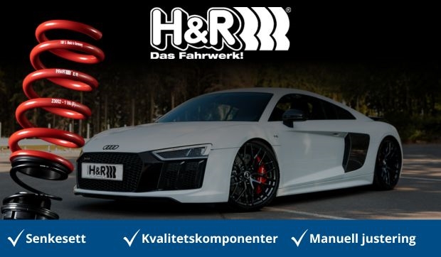 H&R Justerbart Senkesett til Audi A5 B8